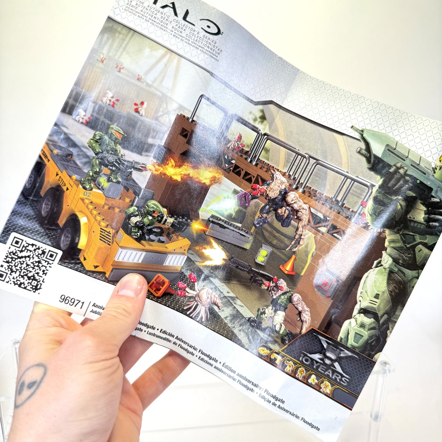 10th Anniversary Floodgate 100% Complete - Halo Mega Bloks