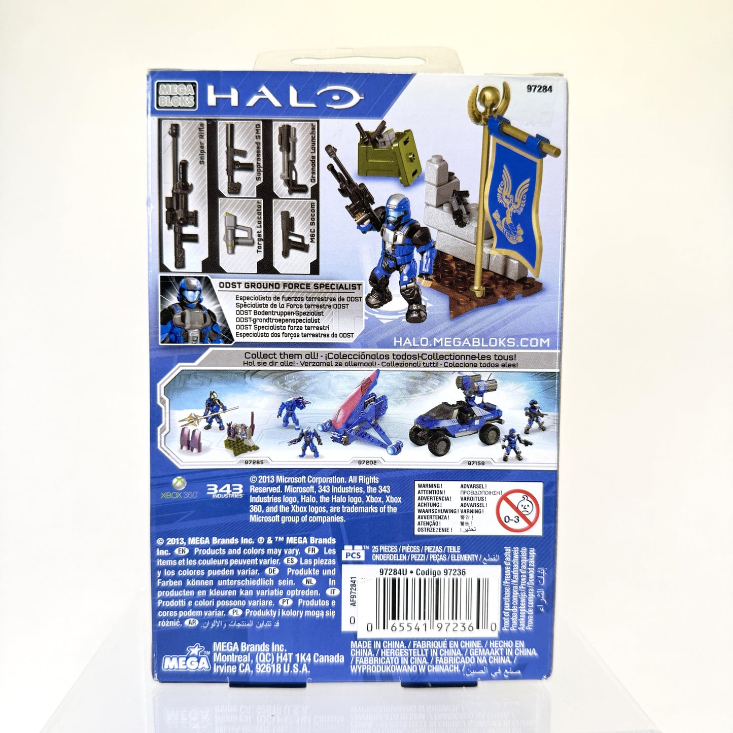 SEALED Blue Series ODST Pack - Mega Bloks