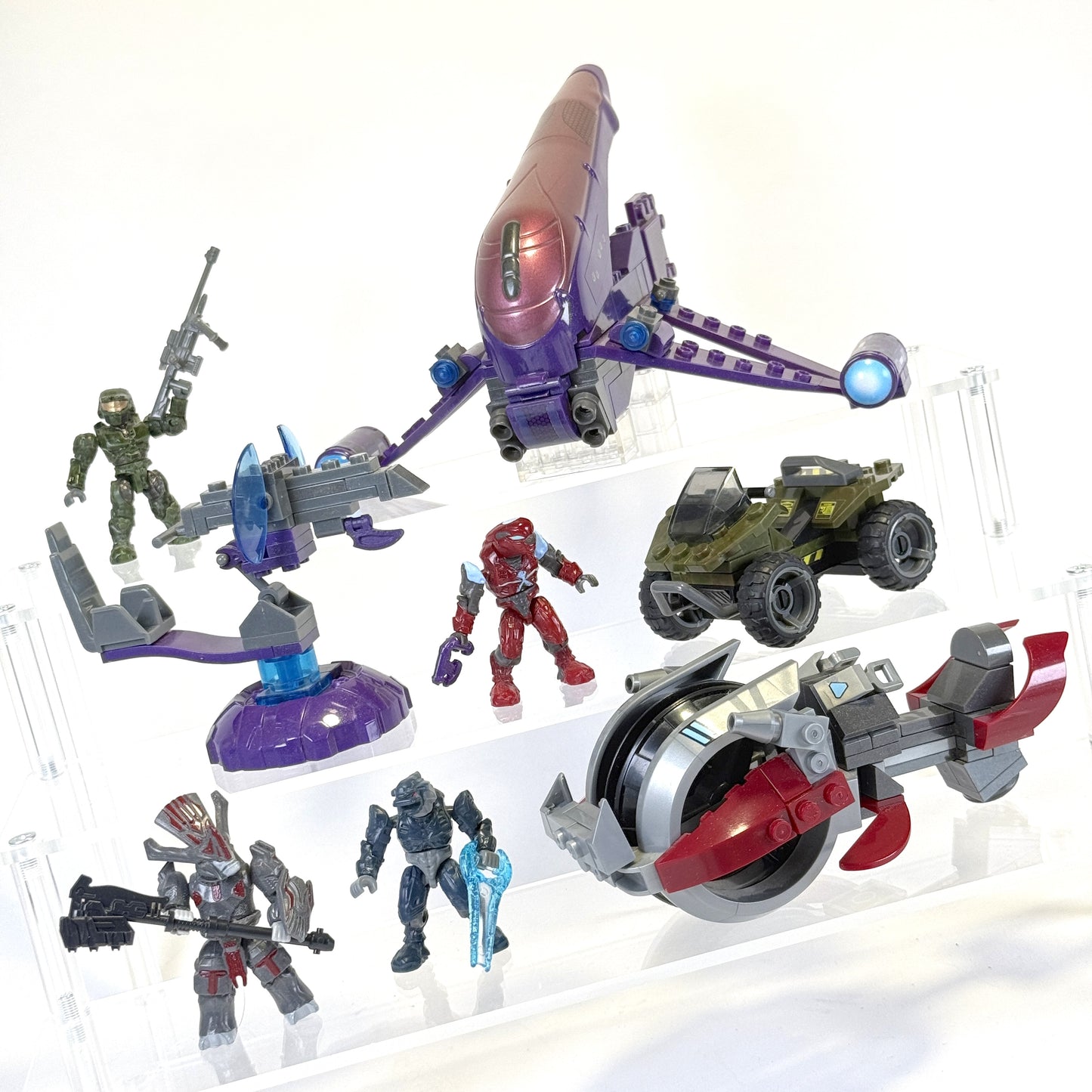 Classic Set Bundle 100% Complete w/ Instructions - Halo Mega Bloks