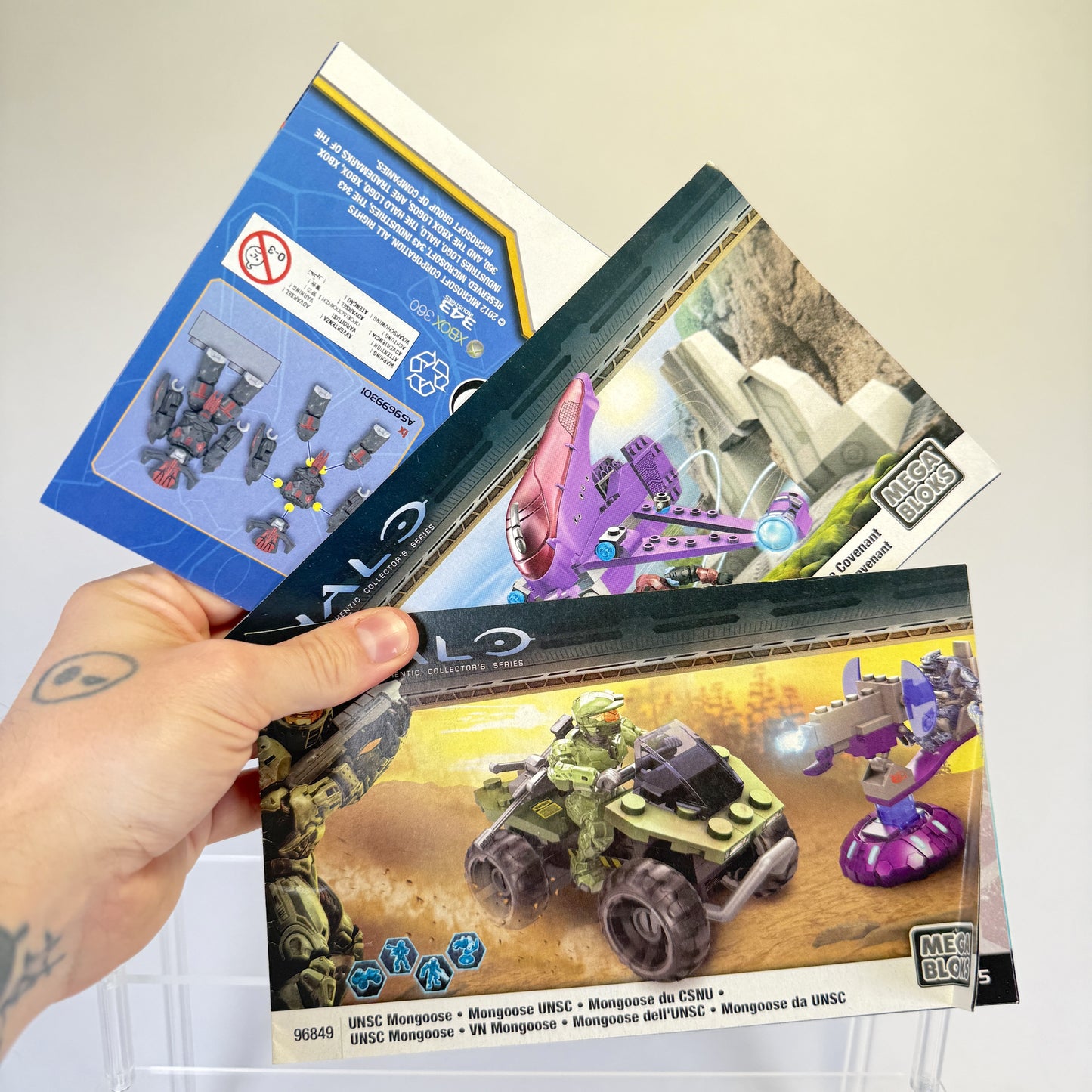 Classic Set Bundle 100% Complete w/ Instructions - Halo Mega Bloks
