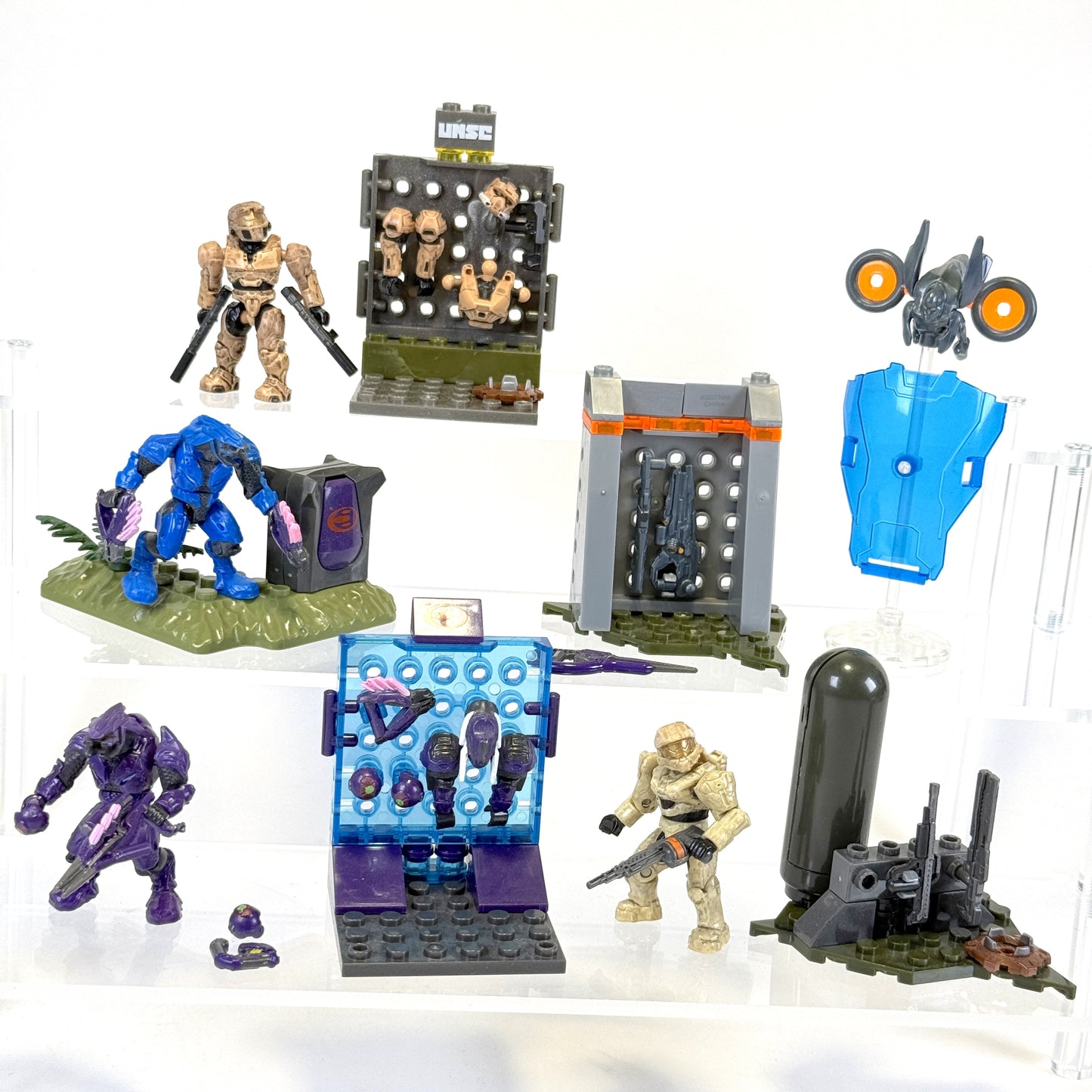 LEGACY Weapons Pack Bundle ALL 100% Complete - Halo Mega Bloks