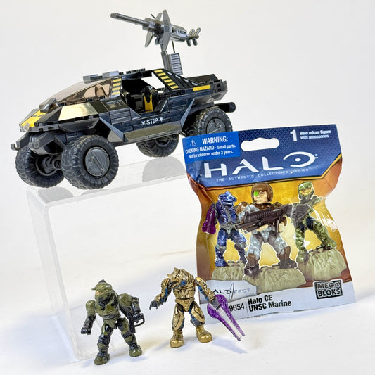 HaloFest 100% Complete UNSC Guasshog + Blind Bag! 1/5000 Limited Edition