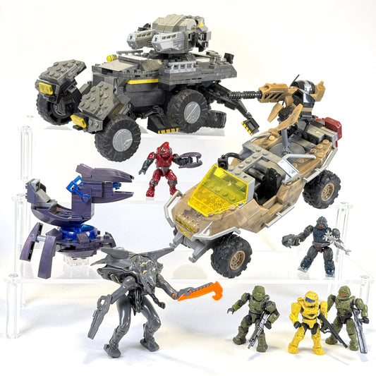 ULTIMATE Lights & Sounds Bundle - Cobra & Gausshog - Halo Mega Bloks