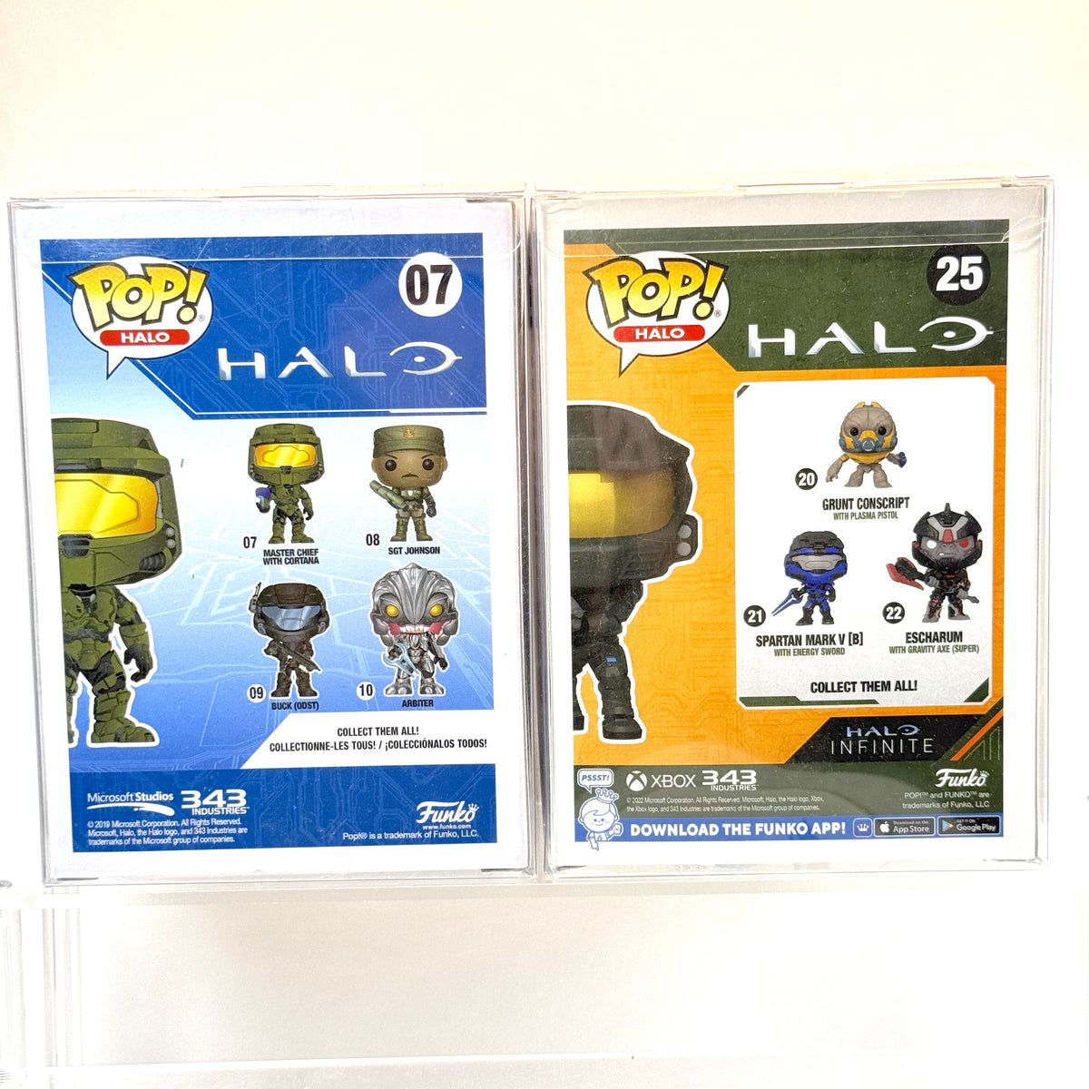 NEW Halo Exclusive Funko Pop Duo