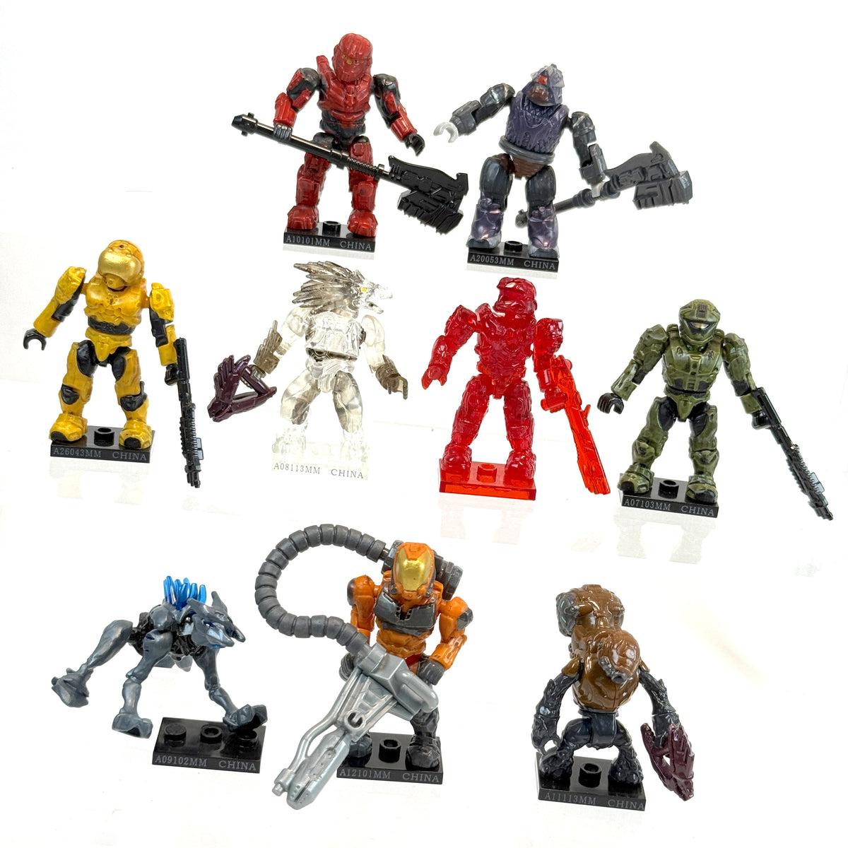 Halo Series 9 Base Set & Chase Gummy - Mega Bloks