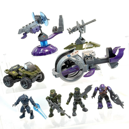 UNSC Mongoose & Brute Chopper 100% Complete w/ Instructions - Halo Mega Bloks