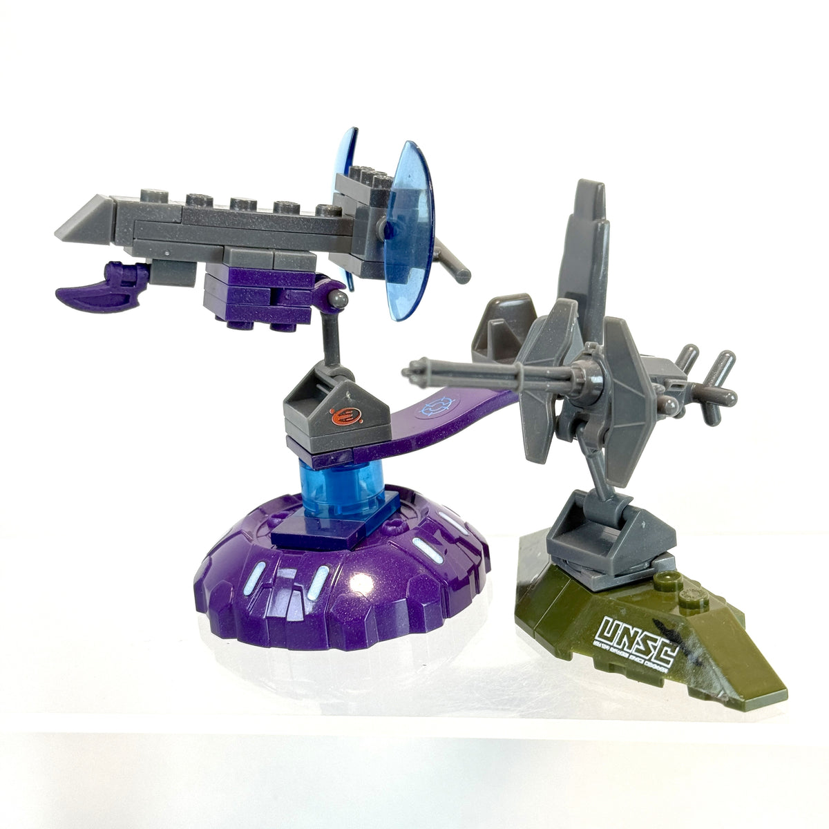 UNSC Mongoose & Brute Chopper 100% Complete w/ Instructions - Halo Mega Bloks