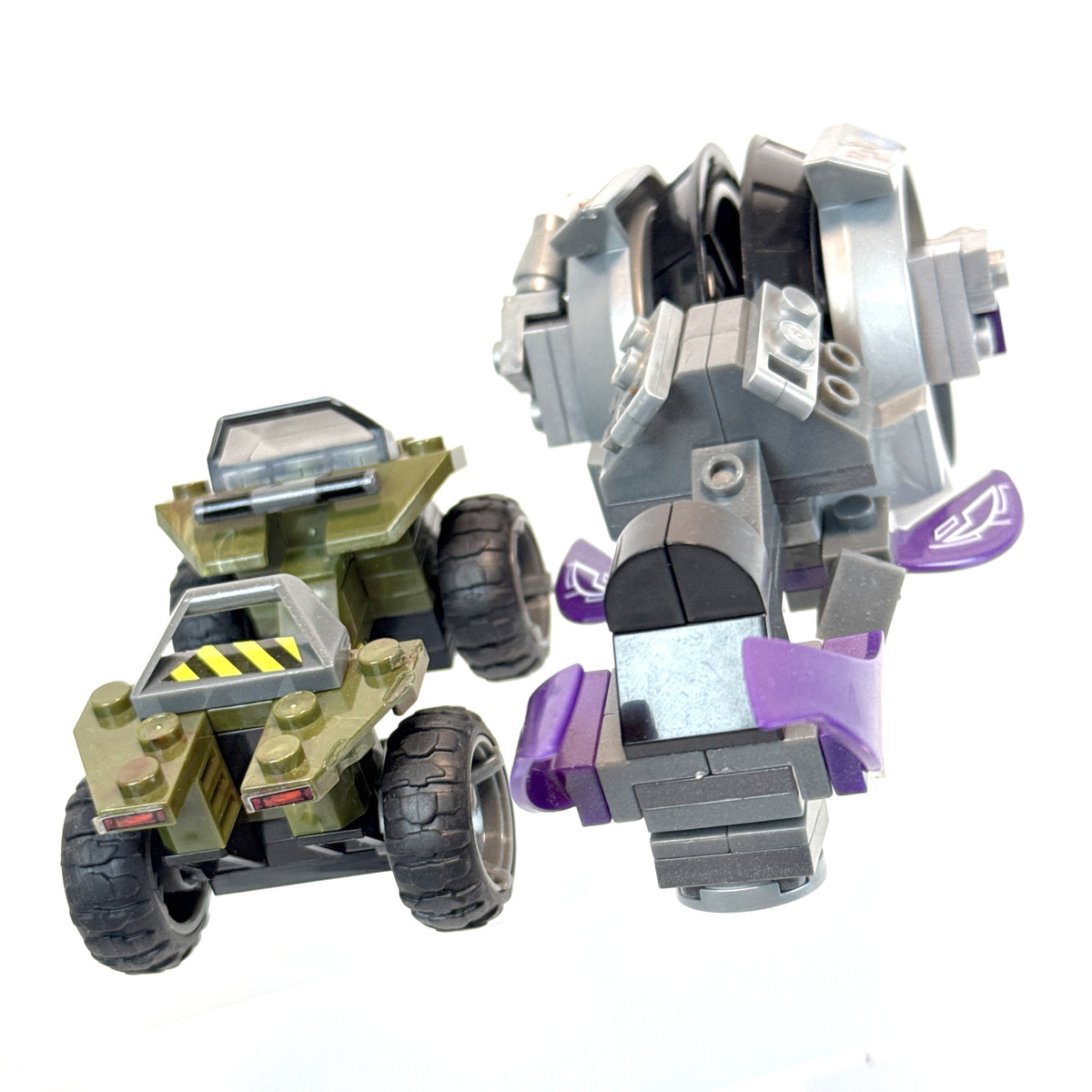 UNSC Mongoose & Brute Chopper 100% Complete w/ Instructions - Halo Mega Bloks