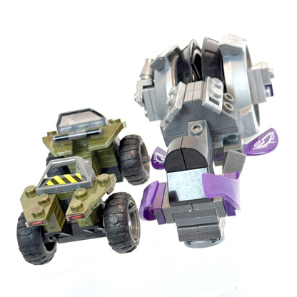 UNSC Mongoose & Brute Chopper 100% Complete w/ Instructions - Halo Mega Bloks