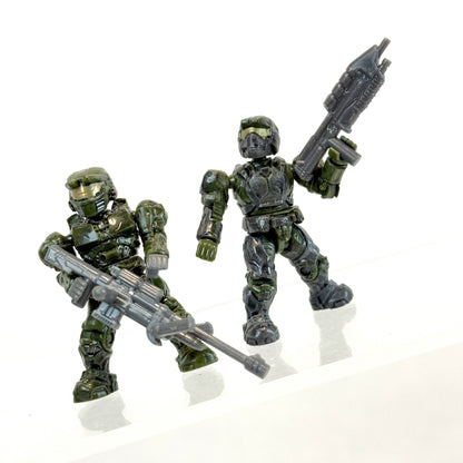 UNSC Mongoose & Brute Chopper 100% Complete w/ Instructions - Halo Mega Bloks