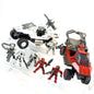 Red Troop Transport, Arctic Rocket Warthog DUO - Halo Mega Bloks