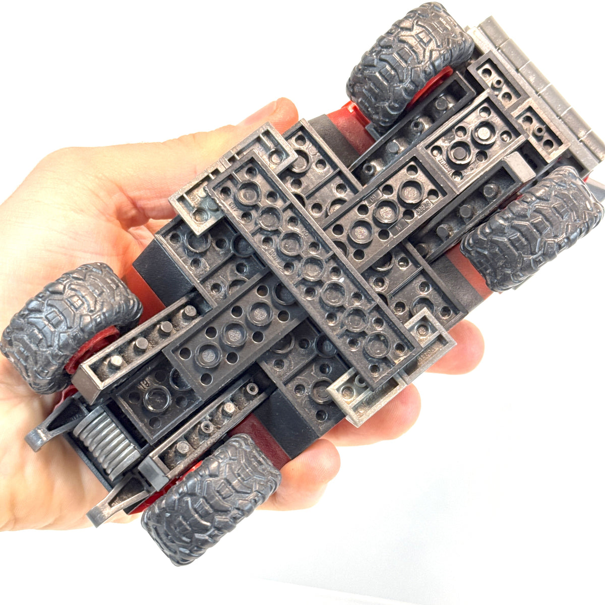Red Troop Transport, Arctic Rocket Warthog DUO - Halo Mega Bloks