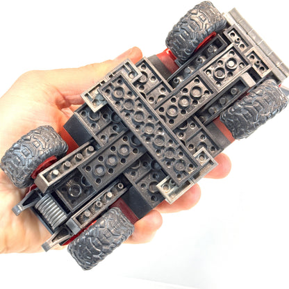 Red Troop Transport, Arctic Rocket Warthog DUO - Halo Mega Bloks
