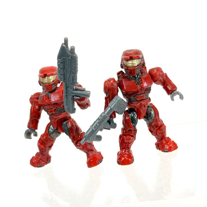 Red Troop Transport, Arctic Rocket Warthog DUO - Halo Mega Bloks