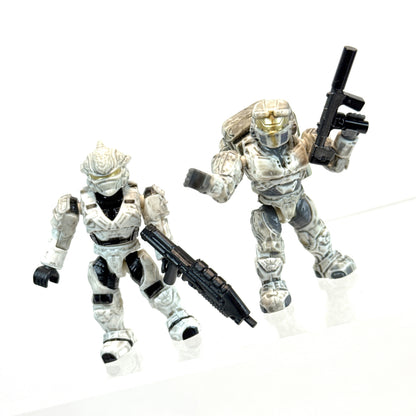 Red Troop Transport, Arctic Rocket Warthog DUO - Halo Mega Bloks