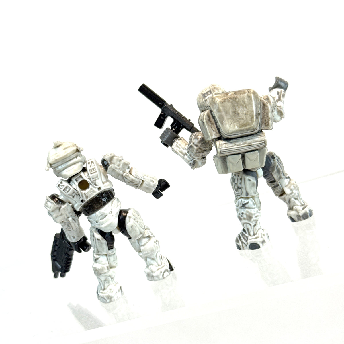 Red Troop Transport, Arctic Rocket Warthog DUO - Halo Mega Bloks