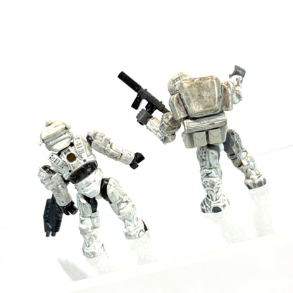 Red Troop Transport, Arctic Rocket Warthog DUO - Halo Mega Bloks