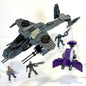 Mythic Rare ODST Hawk VS Covenant Ghost w/ Box & Instructions - Halo Mega Bloks