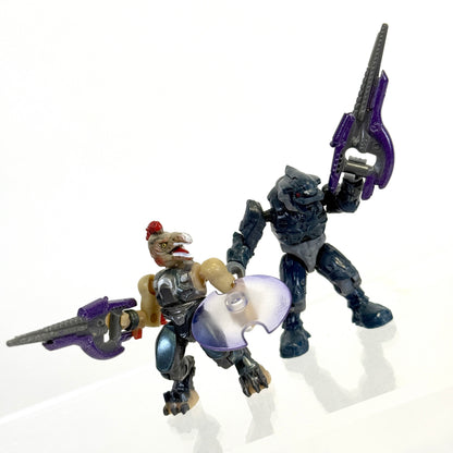 Mythic Rare ODST Hawk VS Covenant Ghost w/ Box & Instructions - Halo Mega Bloks