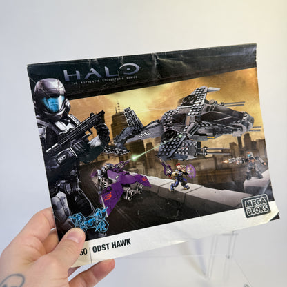 Mythic Rare ODST Hawk VS Covenant Ghost w/ Box & Instructions - Halo Mega Bloks