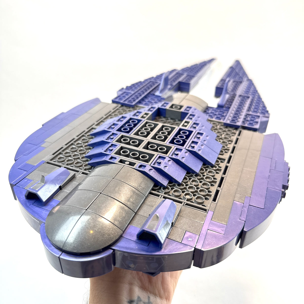 Covenant Seraph VS UNSC AA Gun - Halo Mega Bloks
