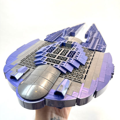 Covenant Seraph VS UNSC AA Gun - Halo Mega Bloks