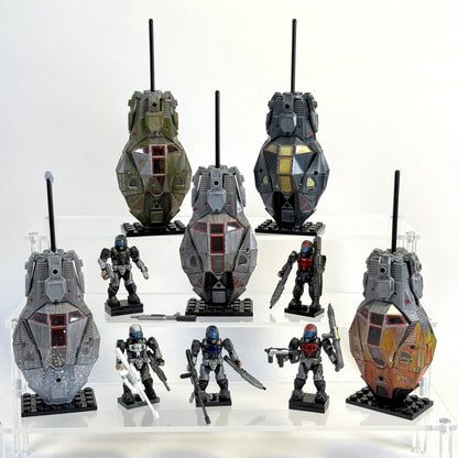 ODST Drop Pod COMPLETE Collection - Halo Mega Bloks