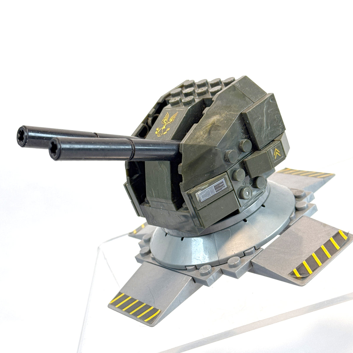 Covenant Seraph VS UNSC AA Gun - Halo Mega Bloks