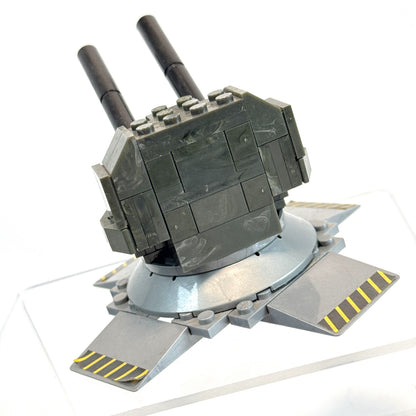 Covenant Seraph VS UNSC AA Gun - Halo Mega Bloks