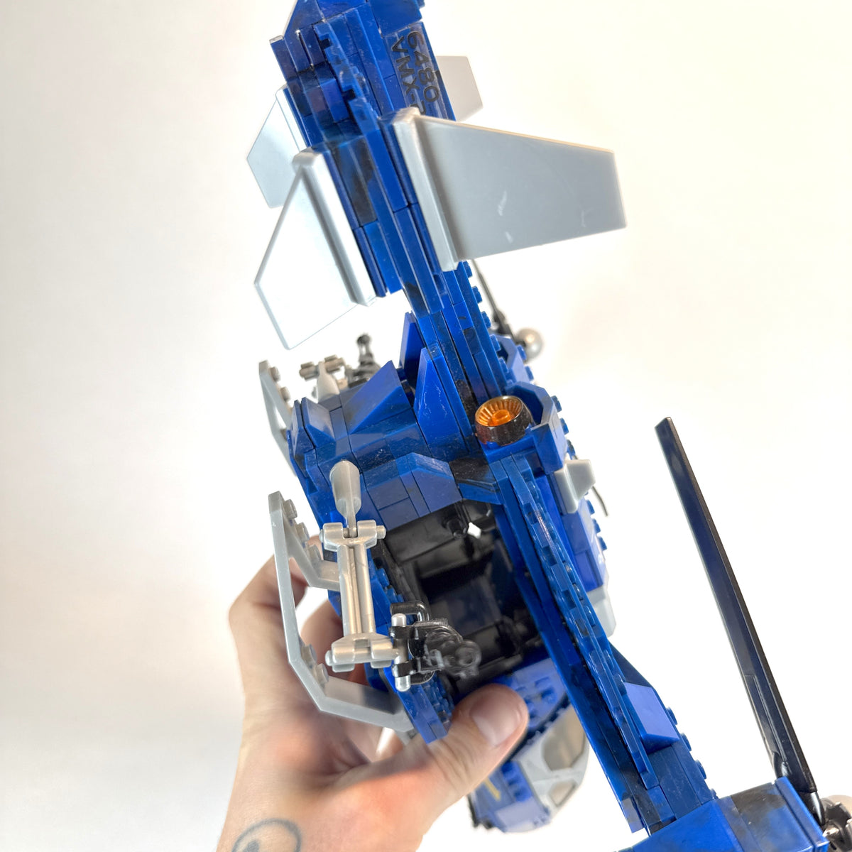 Blue Series Falcon & Red Team Spade - Halo Mega Bloks