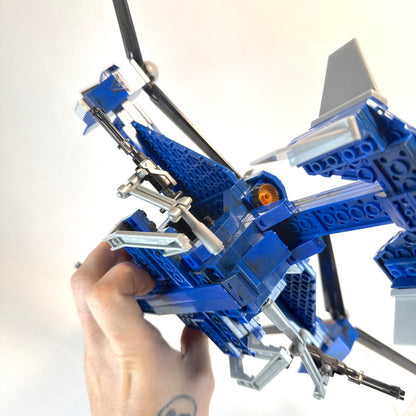 Blue Series Falcon & Red Team Spade - Halo Mega Bloks