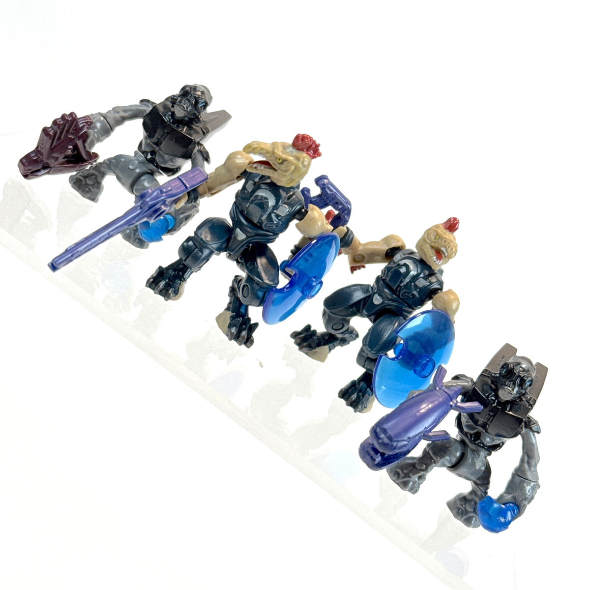 Blue Series Falcon & Red Team Spade - Halo Mega Bloks