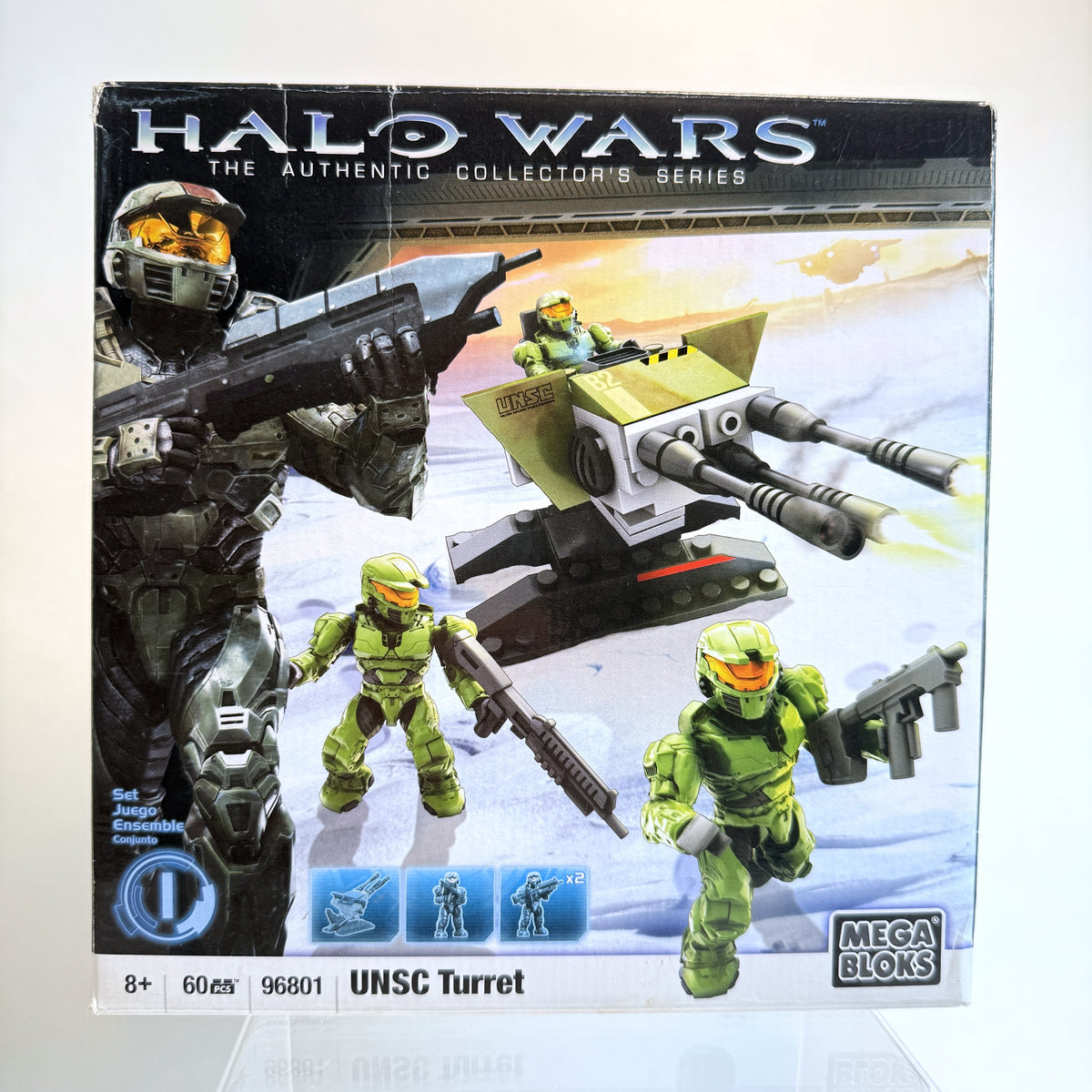 NEW MINT UNSC Turret - The First Ever Release - Halo Mega Bloks