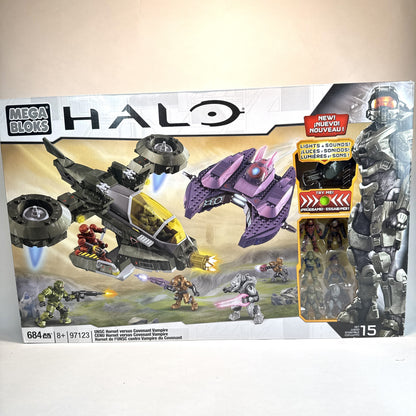 SEALED Lights & Sounds Hornet V Vampire - Halo Mega Bloks
