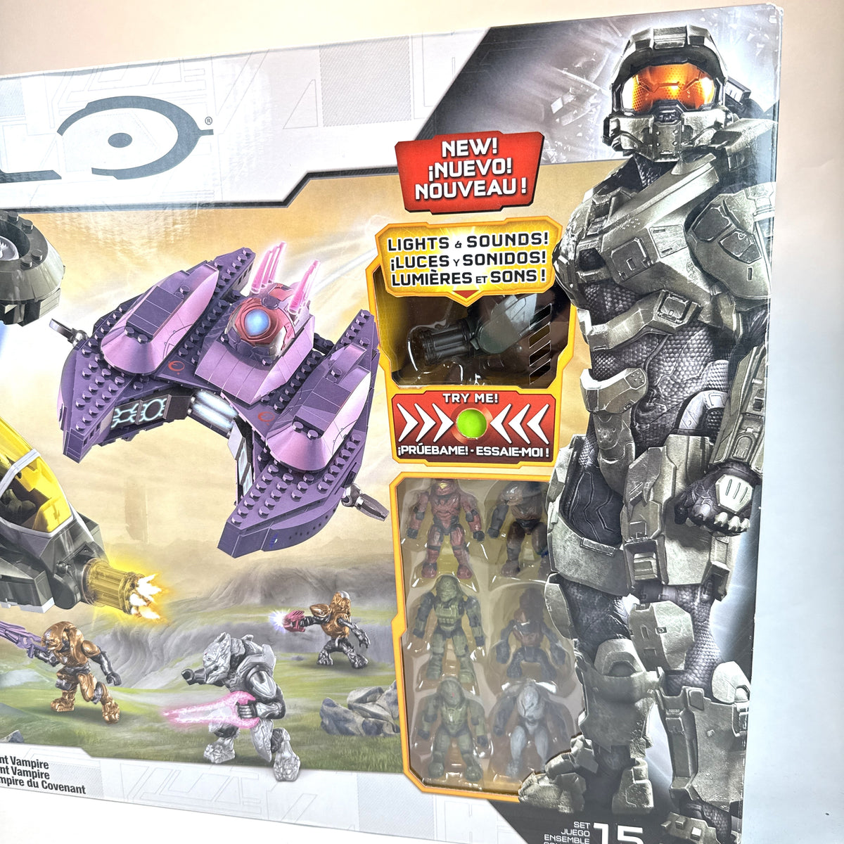 SEALED Lights & Sounds Hornet V Vampire - Halo Mega Bloks