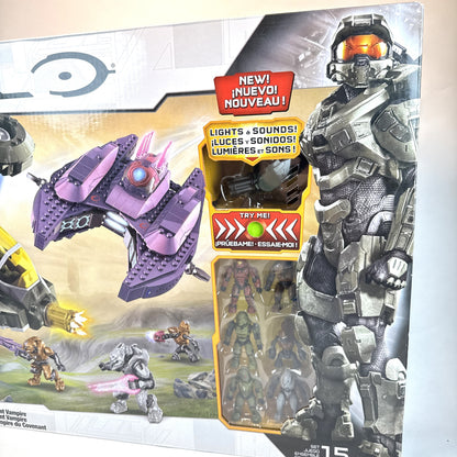 SEALED Lights & Sounds Hornet V Vampire - Halo Mega Bloks