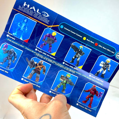 Series 4 Complete w/ Bag & Insert - Halo Mega Bloks Blind Bags