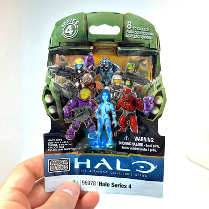 Series 4 Complete w/ Bag & Insert - Halo Mega Bloks Blind Bags