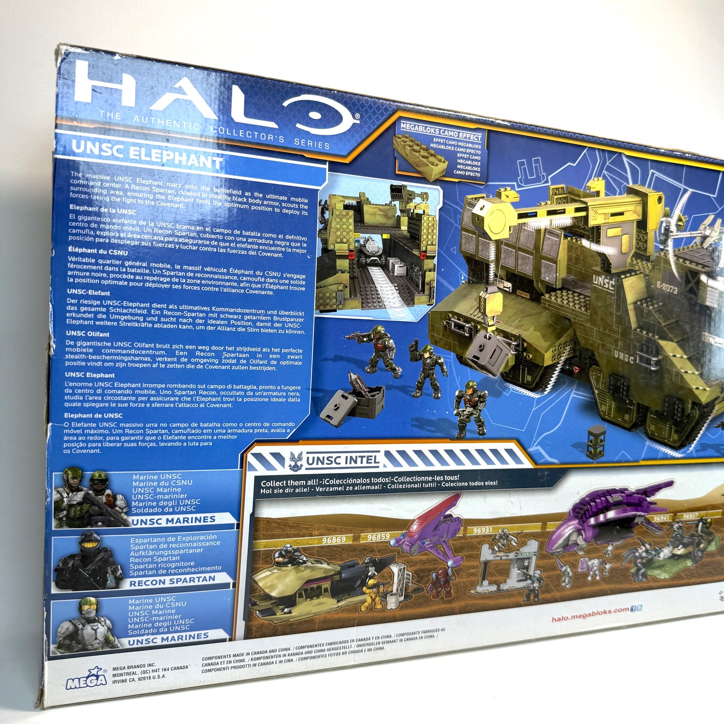 2010 UNSC Elephant SEALED NEW - Halo Mega Bloks