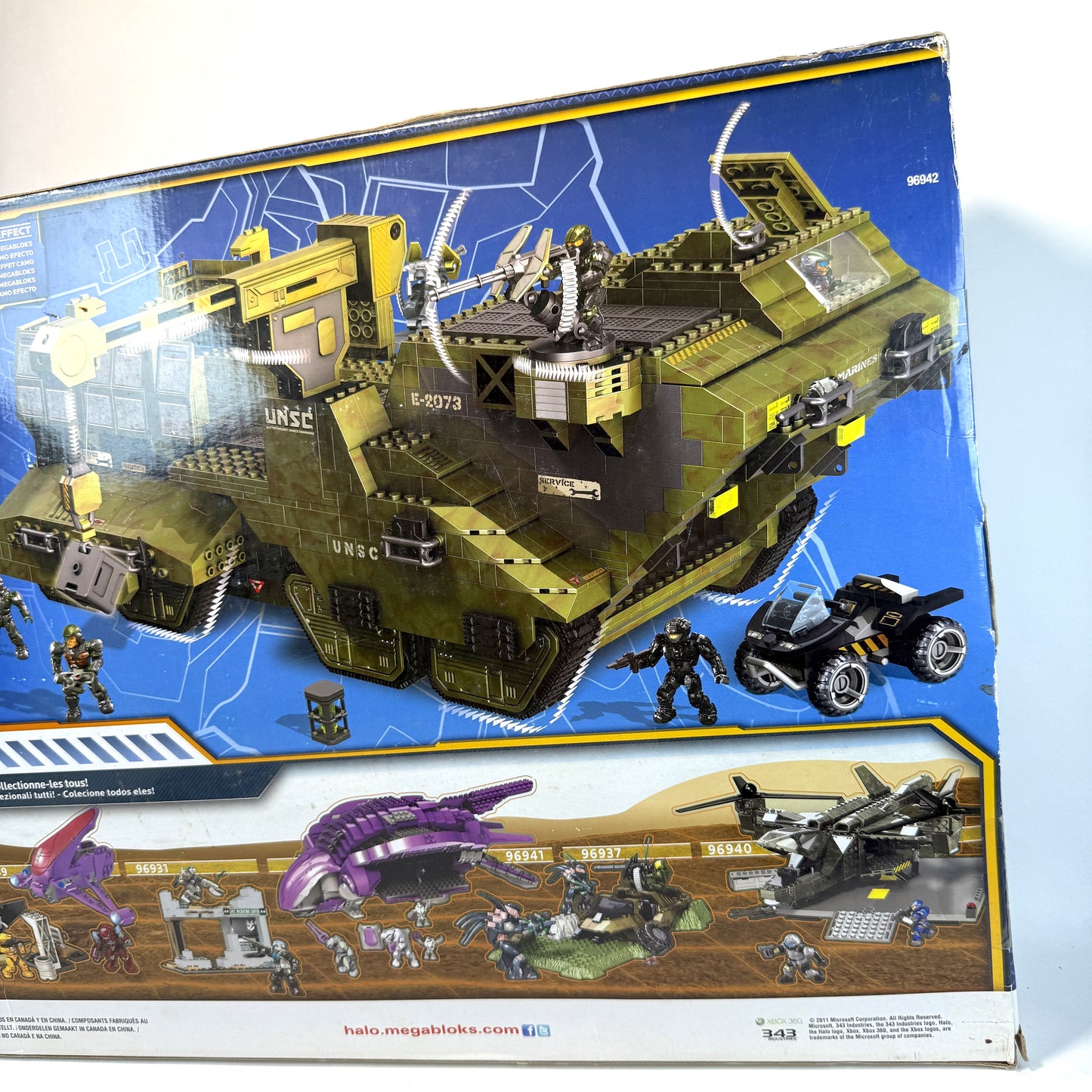 2010 UNSC Elephant SEALED NEW - Halo Mega Bloks