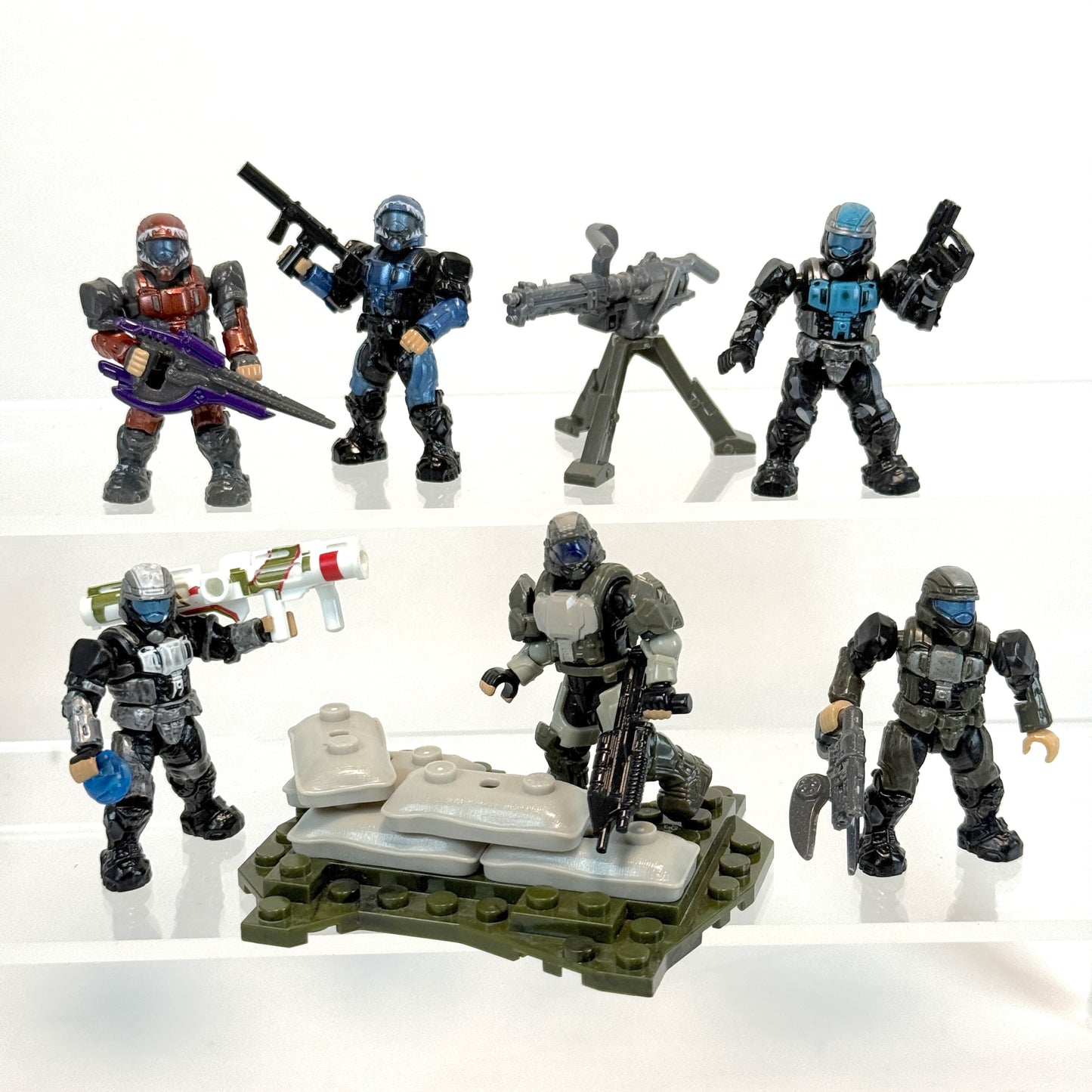 Armed to the Teeth! ODST Battalion + Rookie - Halo Mega Bloks