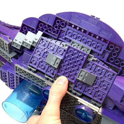 Covenant Phantom 100% Complete FRESH Stickers & Instructions - Halo Mega Bloks
