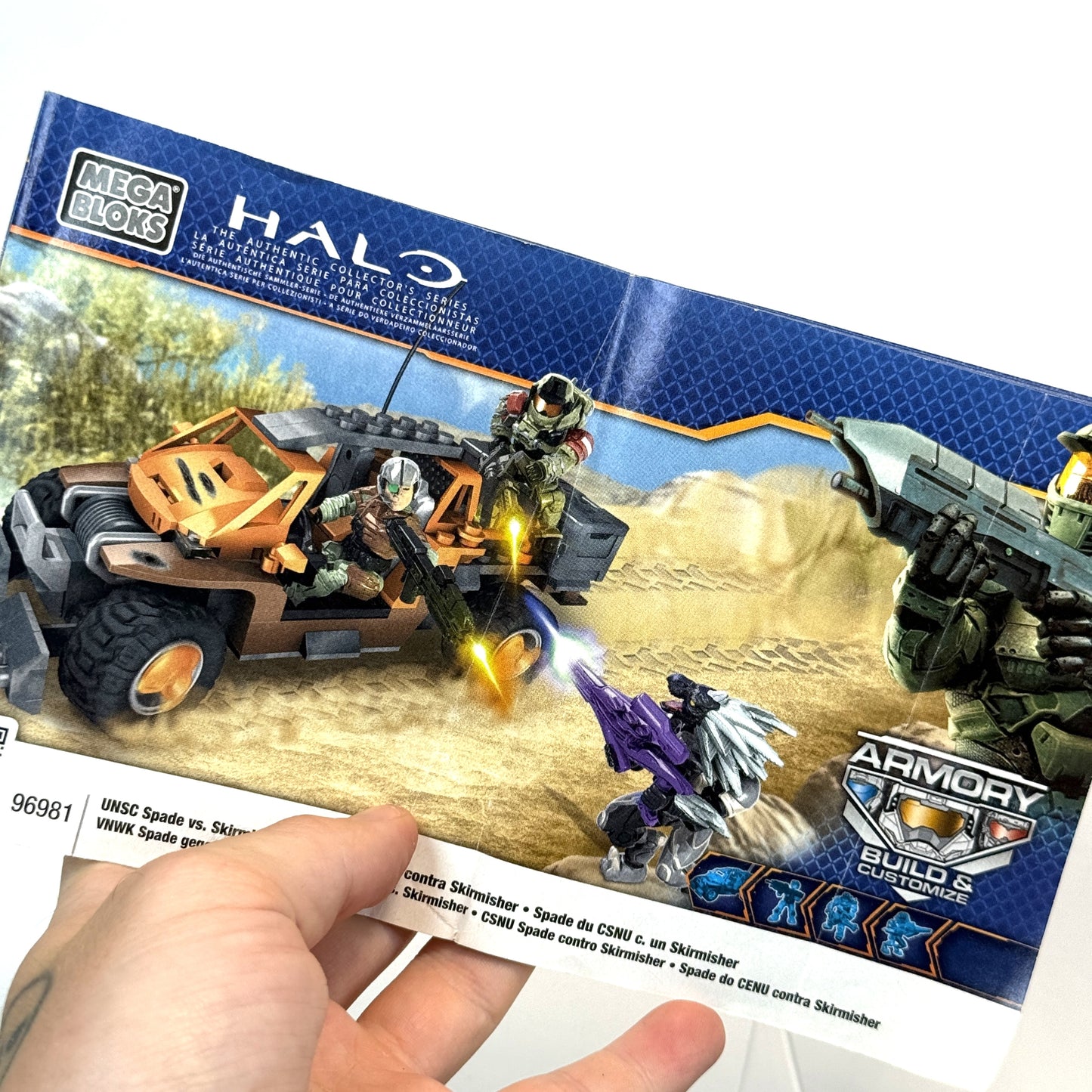 UNSC Rhino & Spade DUO - Halo Reach Mega Bloks
